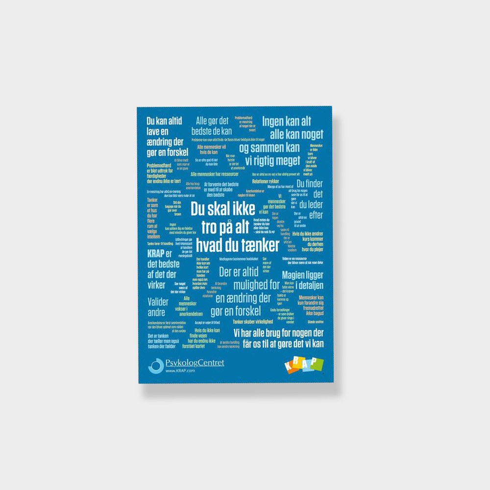 KRAP citatpostkort i farver