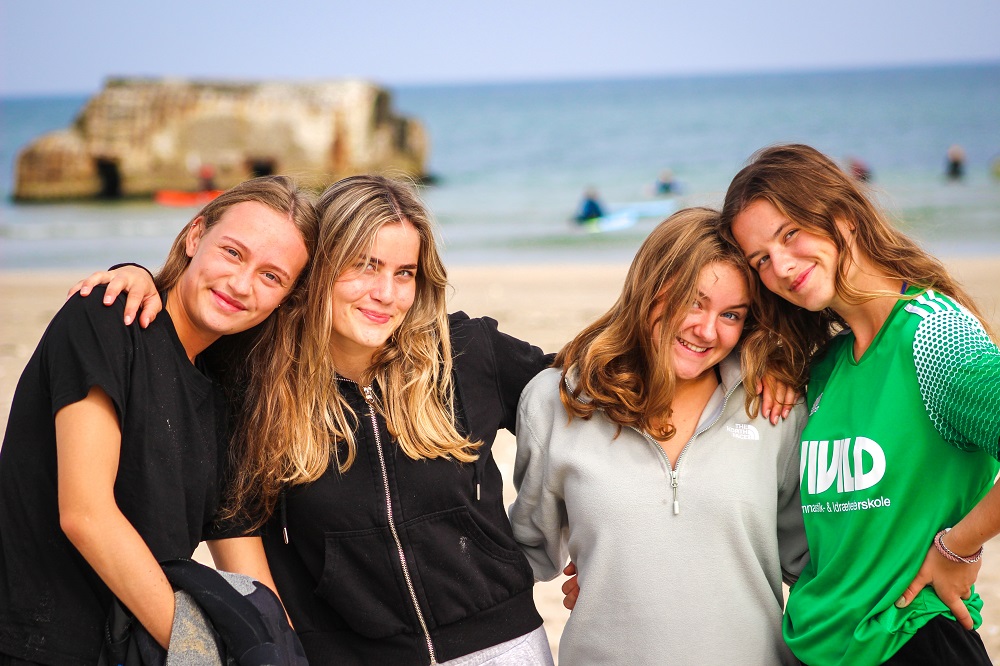 Vivild efterskole elever, KRAP styrker fællesskabet på efterskolen