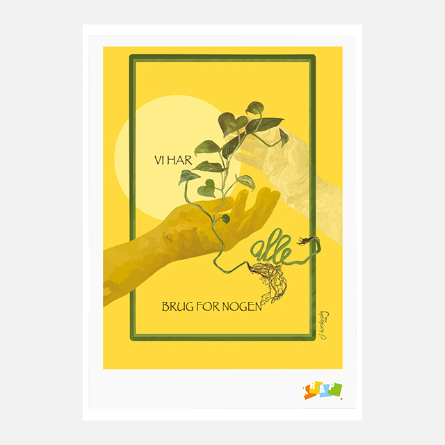 Vi har brug for nogen KRAP plakat