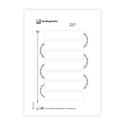 KRAP skema 10 Handlingskæder fra søjle 1