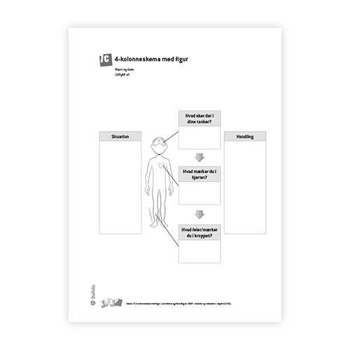 KRAP skema 7c 4-kolonneskema med figur fra søjle 1